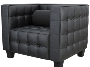 el sillon kubus de lilly reich josef hoffmann armchair 3D Model