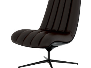 healey lounge chair by walter knoll Modello 3D