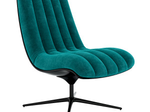 healey lounge chair by walter knoll Modelo 3D