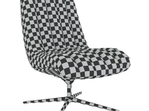 healey lounge chair by walter knoll 3D Model