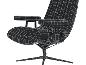 healey-lounge-walter-knol-armchair-2014-vray 3D Модель