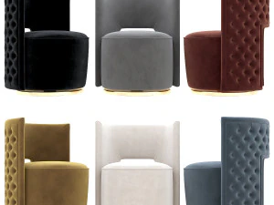 kare-design-festino-petit-fauteuil-2014-vray 3D Model