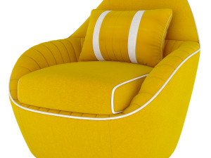 Amedee chair 3D-Modell