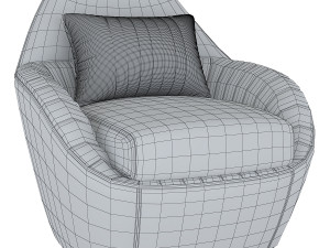 Amedee chair 3D-Modell