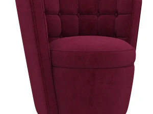 luxury and designer furniture chairs deco tub linley 3D Model