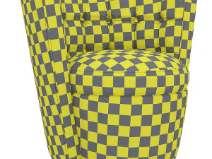 luxury and designer furniture chairs deco tub linley 3D Model