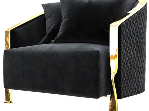 luxury armchair 3D Model