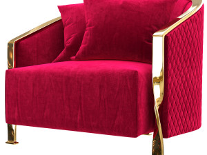 luxury armchair Modelo 3D