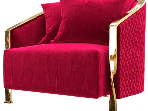 luxury armchair 3D Model