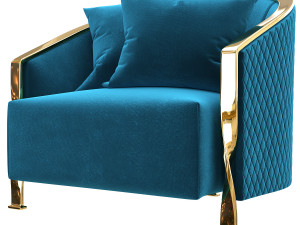 luxury armchair Modelo 3D