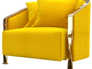 luxury armchair 3D Model