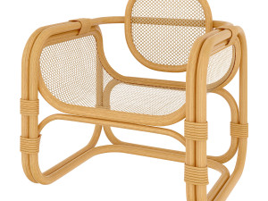 marte lounge chair 3D Модель