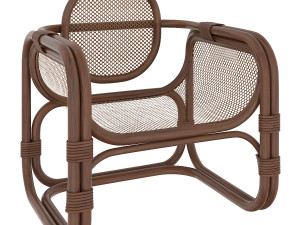 marte lounge chair Modèle 3D