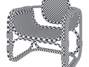 marte lounge chair Modèle 3D