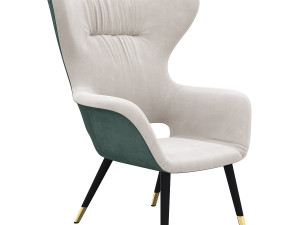 megan bergere chair 3Dモデル