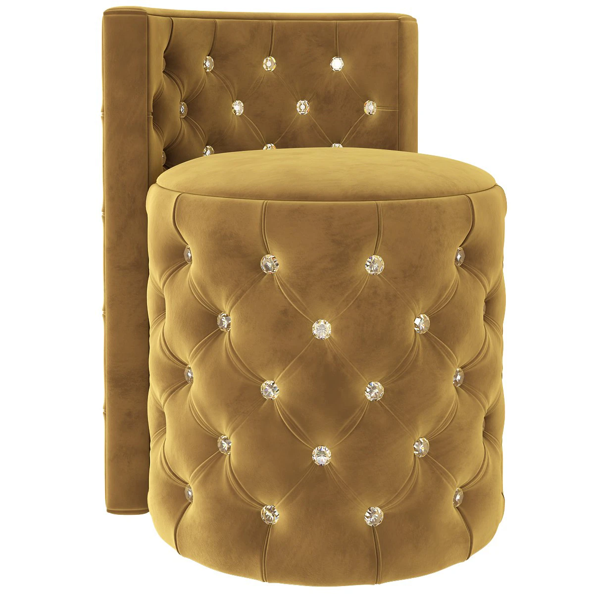 modern 11098 puffy chair 3D Model .c4d .max .obj .3ds .fbx .stl .blend 
