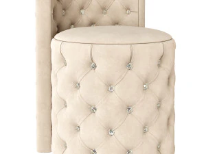 modern 11098 puffy chair 3D Model