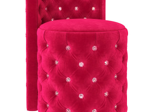 modern 11098 puffy chair 3D Модель