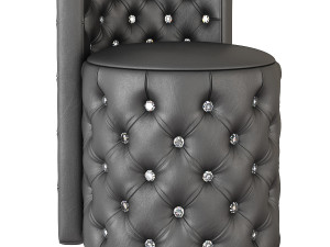 modern 11098 puffy chair 3D Модель