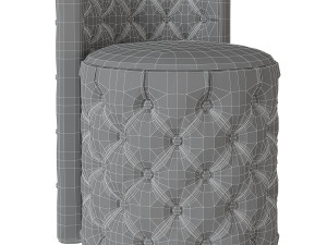 modern 11098 puffy chair 3D Модель
