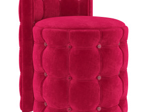 modern 11098 puffy chair 3D Model