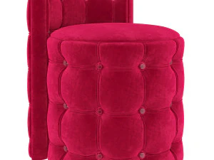 현대 11098 푹신한 의자 3D 모델