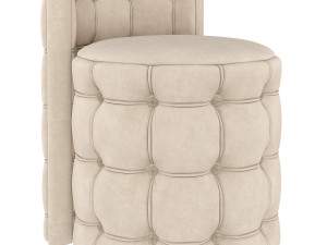 modern 11098 puffy chair 3D मॉडल