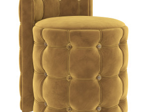 modern 11098 puffy chair 3D मॉडल