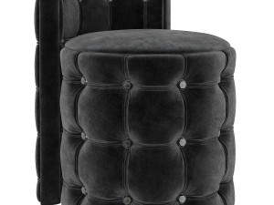 modern 11098 puffy chair 3D मॉडल