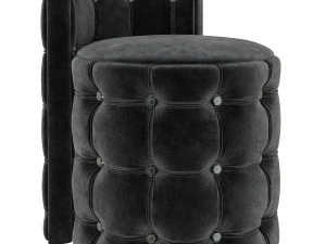 modern 11098 puffy chair 3D Model