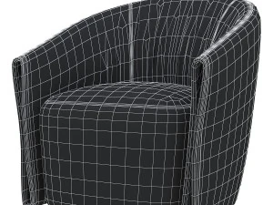 modern light luxury style sofa chair 2014-vray 3D Model