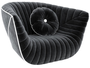 nautil armchair 3D 模型