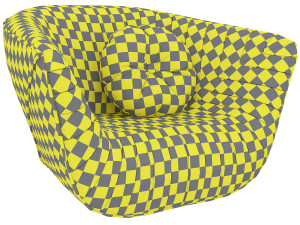 nautil armchair 3D 模型