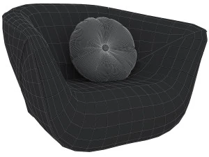 nautil armchair 3D Model