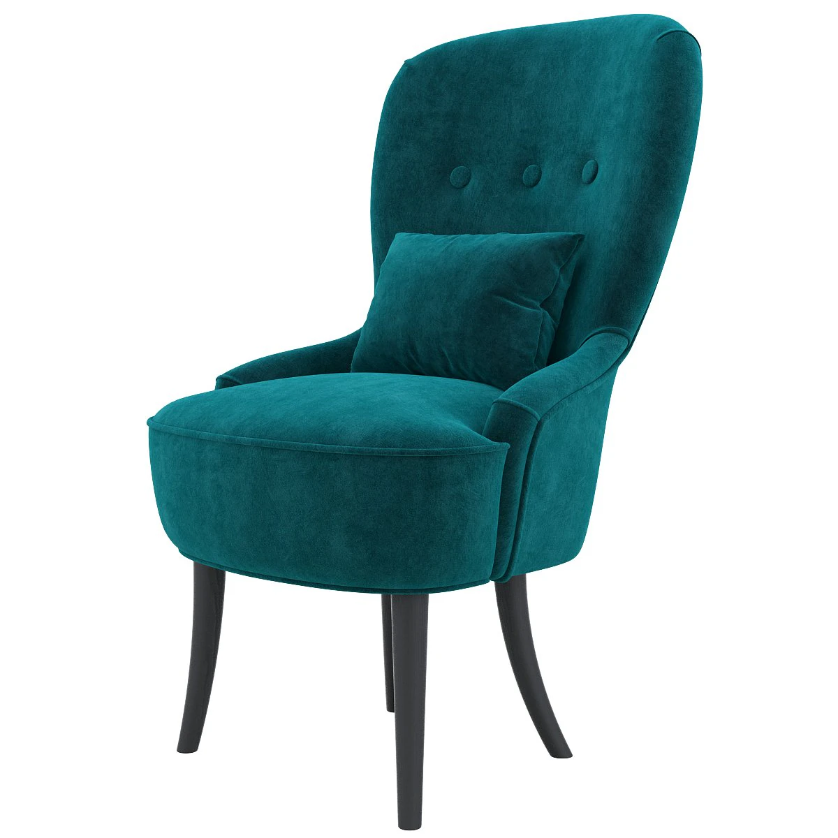 remsta-armchair-tallmyra-dark-green 3D Model .c4d .max .obj .3ds .fbx .stl .blend 