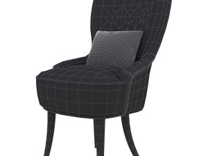 remsta-armchair-tallmyra-dark-green 3D Model