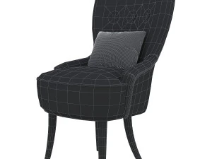 remsta-armchair-tallmyra-dark-green 3D Model