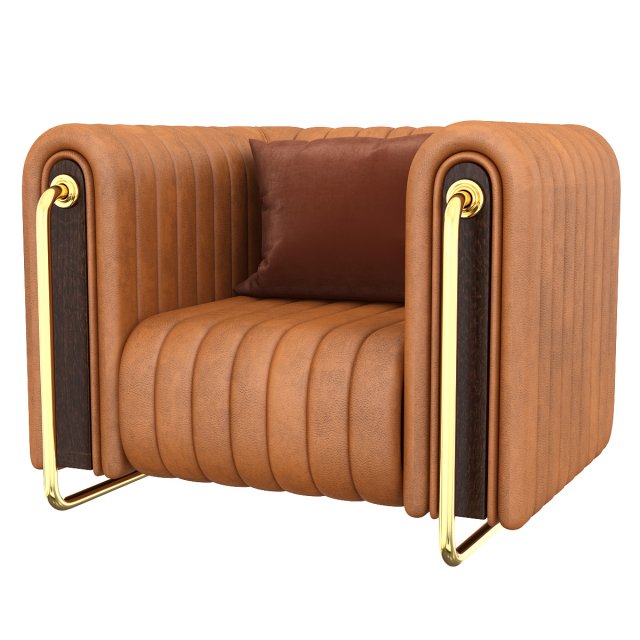 rivers armchair Modelo 3D .c4d .max .obj .3ds .fbx .stl .blend 