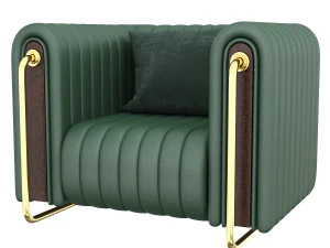 Fl&uuml;sse Sessel 3D Modell