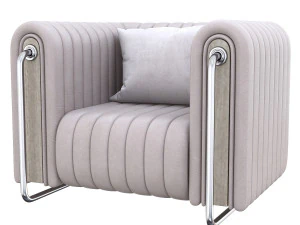 Fl&uuml;sse Sessel 3D Modell