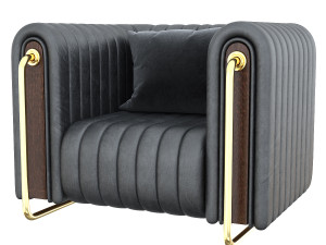 rivers armchair Modelo 3D