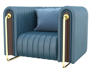 rivers armchair Modelo 3D