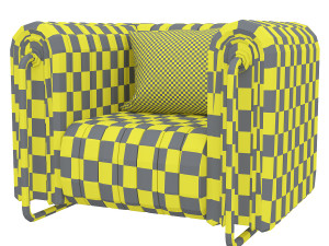 rivers armchair Modelo 3D