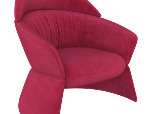 swale-high-armchair-and-designer-furniture 3D Model