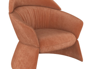 swale-high-armchair-and-designer-furniture 3D Model