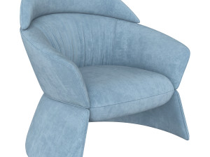 swale-high-armchair-and-designer-furniture 3D Model