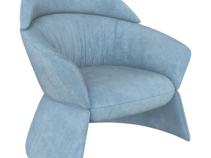 swale-high-armchair-and-designer-furniture 3D Model