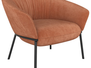 swale high armchair and designer furniture 3D मॉडल