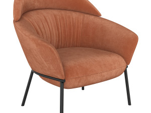 swale high armchair and designer furniture4 3D Model