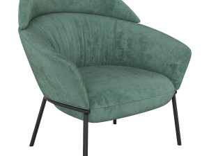 swale high armchair and designer furniture4 3D Model